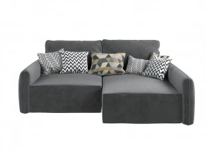 Corner sofa Portland - gray 3D Model