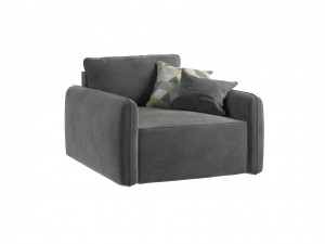 Armchair Portland-gray Model 3D