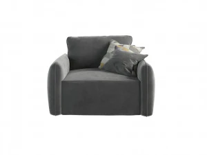 Armchair Portland-gray 3D Model
