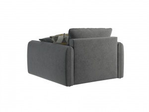 Armchair Portland-gray Model 3D