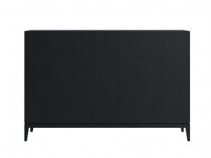 Chest of drawers Fjord 6 dark grey white 3D Модель