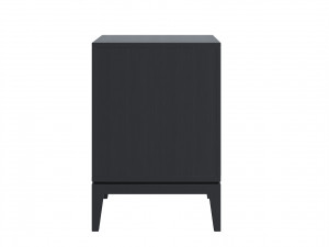 Bedside table dark gray and white 3Dモデル