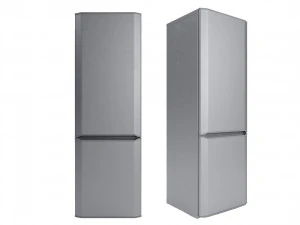Fridge - white gray black 3D Model