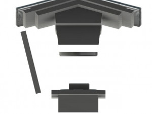 Torii Japan portal Samurai 3Dプリントモデル