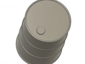 Oil Barrel 3D Print Model