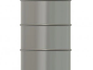 Oil Barrel 3D Print Model