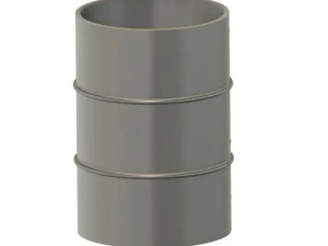 Oil Barrel 3D Print Model