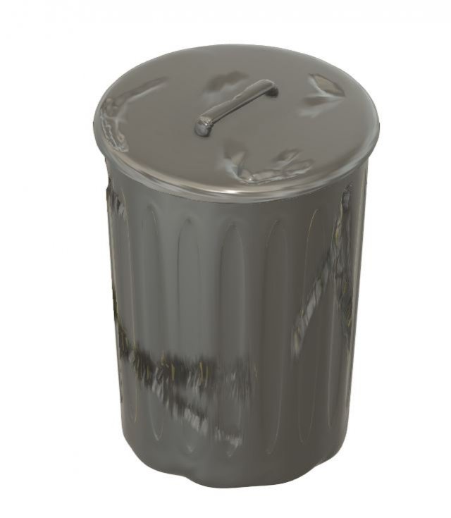 Garbage Bin also known as garbage bin Modèles 3D en vedette .c4d .max .obj .3ds .fbx .stl .blend 