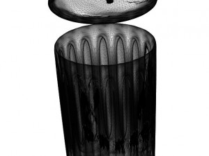 Garbage Bin also known as garbage bin Modèles 3D en vedette