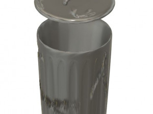 Garbage Bin also known as garbage bin Modèles 3D en vedette