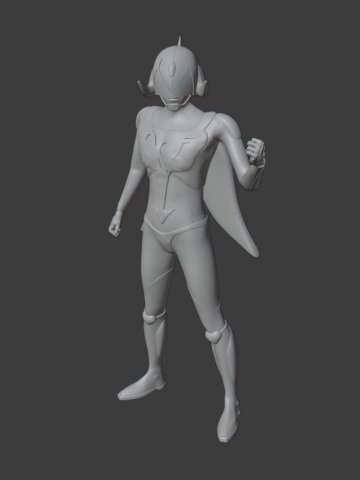 Hurricane Polymar 3D 打印模型 .c4d .max .obj .3ds .fbx .stl .blend 