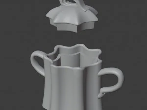 Dollhouse tableware set 3D Print Model
