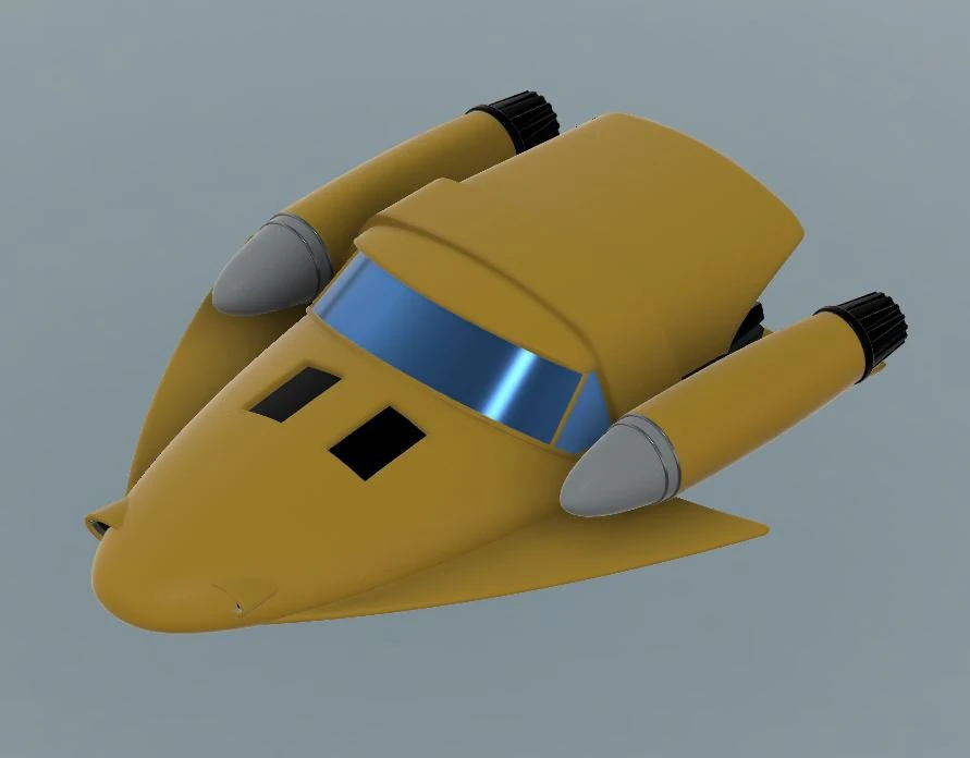 Getta robot Getter Bear Getter Machine Musashi 3D Print Model .c4d .max .obj .3ds .fbx .stl .blend 