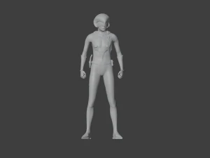 Pilot Getter Ryoma Nagare 3D Print Model