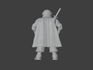 Pilot Getter Musashi Tomoe 3D-Druckmodell