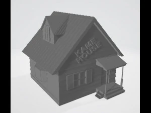 Kame House Dragonball 3D Druckmodell