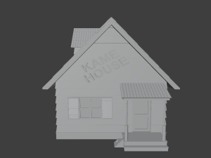 Kame House Dragonball 3D Print Model