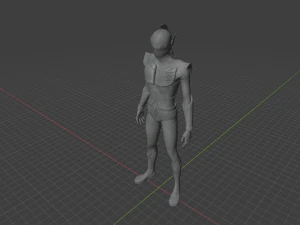 Actarus Duke Fleed open Hand 3D Print Model