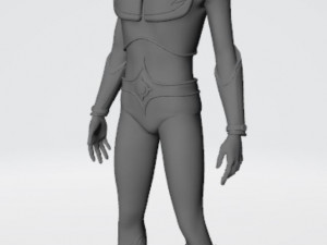 Actarus Duke Fleed open Hand 3D 打印模型