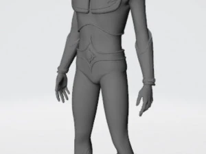 Actarus Duke Fleed open Hand 3D Print Model