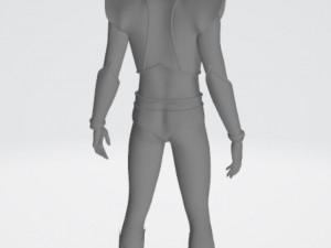 Actarus Duke Fleed open Hand 3D 打印模型