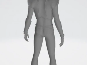 Actarus Duke Fleed open Hand 3D Print Model
