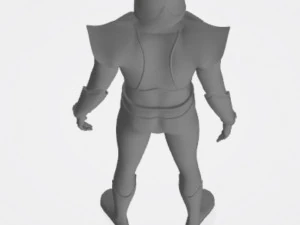 Actarus Duke Fleed open Hand 3D Print Model