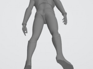 Actarus Duke Fleed open Hand 3D 打印模型