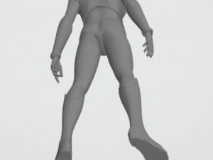 Actarus Duke Fleed open Hand 3D Print Model