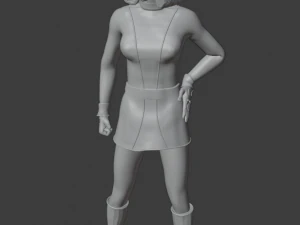 Miwa Jeeg Robot Modello di stampa 3D