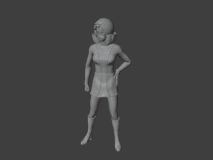 Miwa Jeeg Robot 3D-printmodel