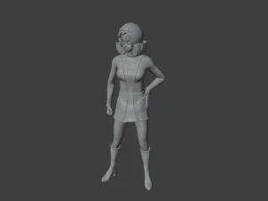 Miwa Jeeg Robot 3D Print Model