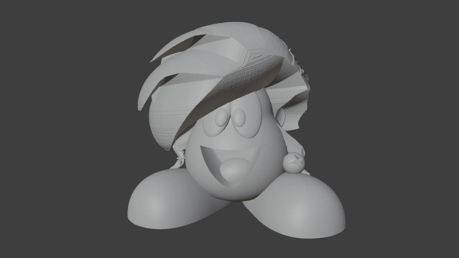 Chobin the Star Child 3D Print Model .c4d .max .obj .3ds .fbx .stl .blend 