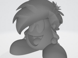 Chobin the Star Child 3D 打印模型