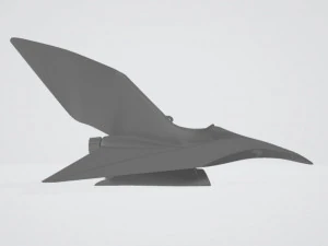 Brain Condor Grat Mazinger without Fairing 3D Print Model