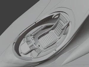 Brain Condor Grat Mazinger without Fairing 3D Print Model