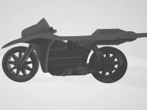 Motorcicle Hiroshi Shiba Jeeg Robot steel 3D Print Model