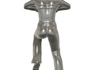 Hiroshi Shiba Jeeg Robot steel trasformation 3D Print Model