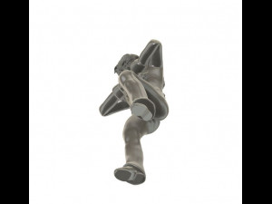 Hiroshi Shiba Jeeg Robot steel trasformation 3D Print Model