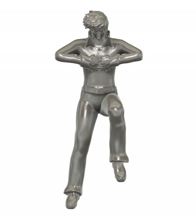 Hiroshi Shiba Jeeg Robot steel trasformation 3D Print Model .c4d .max .obj .3ds .fbx .stl .blend 