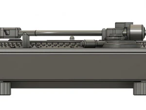 Turntable Technics DJ SL-1200 MK7 3D Print Model
