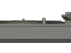 Turntable Technics DJ SL-1200 MK7 3D Print Model