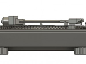 Turntable Technics DJ SL-1200 MK7 Modèles 3D en vedette