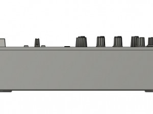 Pioneer DJM 2-channel mixer 3D-Druckmodell