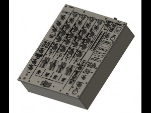Pioneer DJM 4-channel mixer Modelo de impresión 3D