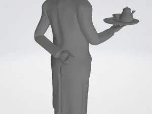 Alfred Pennyworth Batman 3D Print Model