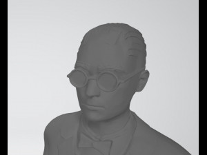 Alfred Pennyworth Batman 3D Принт Модель