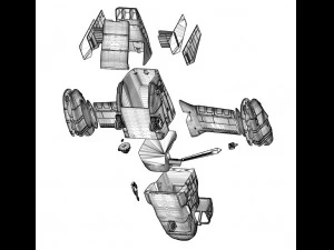Aeronave militar Osprey v22 escala 118 Modelo de Impressão 3D