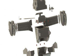 Osprey v22 military aircraft scale 118 3D Baskı Modeli