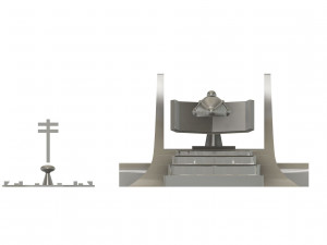MAZINGER Z BASE PHOTOATOMIC RESEARCH INSTITUTE KIT 3D Baskı Modeli
